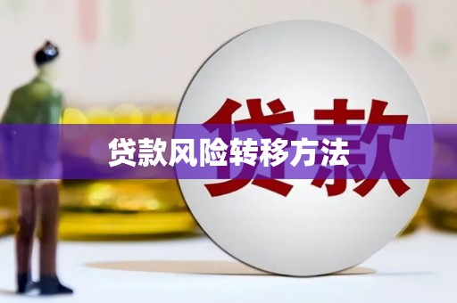 铜梁贷款风险转移方法 铜梁贷款风险转移方法
