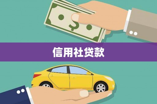 铜梁信用社贷款