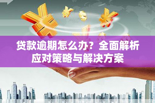 铜梁贷款逾期怎么办？全面解析应对策略与解决方案