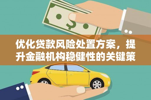 铜梁优化贷款风险处置方案，提升金融机构稳健性的关键策略