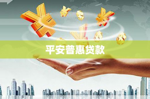 铜梁平安普惠贷款