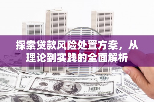 铜梁探索贷款风险处置方案，从理论到实践的全面解析