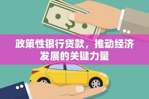 铜梁政策性银行贷款，推动经济发展的关键力量