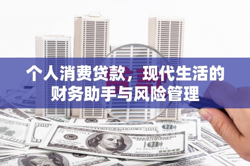 铜梁个人消费贷款，现代生活的财务助手与风险管理